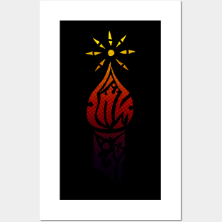 Tribal: Candle Inner Light Posters and Art